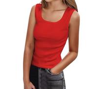 Debardeur Femme Avec Soutien Gorge Intégré Bretelle D'été Débardeurs Caraco Dentelle Vetement Mode Confortable Toute La Journée Débardeur Croc Top De Sport Pour Sortie Shopping Décontractée Haut Blanc