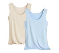 Debardeur Femme Basics Top Debardeur Caraco Lot De 3 Débardeurs Debardeur Maillots De Corps pour U Crop Top Femme Basique Côtelé Haut Femme Ete pour Athletic Gym Shirt Chic Et Élégant 2026
