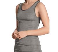 Débardeur femme - CALIDA - True Confidence - Laine/soie - Platin mélangé - Ajusté S
