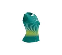 Debardeur femme compressport tri postural aero top w columbia vert