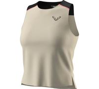 Dynafit Sky Crop Sleeveless T-shirt Beige L Femme