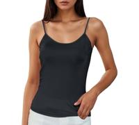 Débardeur Femme En Soie De Mûrier Premium À Bretelles Spaghetti Pour Une Sensation De Douceur Luxueuse Top Femme En Soie Soyeuse Confortable À Porter Comme Sous Vêtement Ou Seule Pour Un Tom