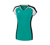 Erima T-Shirt Gandia pour Femme., Femme, Haut, 6282106, Columbia/Noir/Blanc, 48