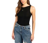 Débardeur femme Guess Tina Ribs Noir S