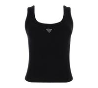 Débardeur femme Guess Triangle Bling Rib Noir XS