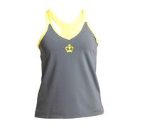 Débardeur Femme Helsinki Gris Et Jaune Black Crown Helsinki M