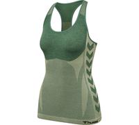 Hummel Cleaa Seamless Sleeveless T-shirt Vert XS Femme