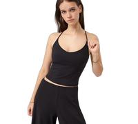 Mandala Eco de Luxe – Débardeur femme Cropped Pilates – Noir – XS