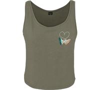 Débardeur femme Mister Tee Kicks Love EMB Vert L