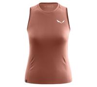Salewa Puez Dry Sleeveless T-shirt Orange XL Femme