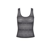 Maillots de corps femmes Sloggi FREE Evolve Tank Top Lace Noir T1