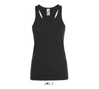 Débardeur Femme - Sol's - Justin - Noir - Taille M - Col arrondi XXL