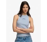 Débardeur femme Superdry Essential Logo Str Bleu L