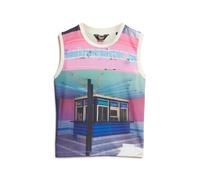 Superdry Sub Print Sleeveless T-shirt Violet M Femme
