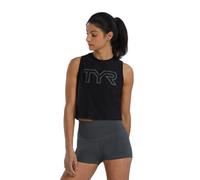 Tyr Airtec Crop Sleeveless T-shirt Noir XL Femme