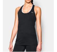 Débardeur Femme - Under Armour - Tech - Noir - Running - Léger et Respirable S