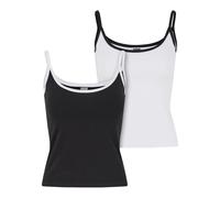 Urban Classics Haut noir / blanc, Taille 4XL