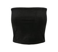 DÃ©bardeur femme Urban Classics velvet tube Noir S