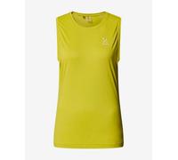 Débardeur femme vert jaunâtre sans manches Haglöfs L.I.M Tempo Trail. - M
