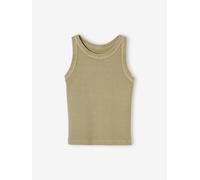VERTBAUDET Débardeur en côtes Fille Vert Sauge 6A