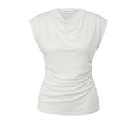 Débardeur fluide en jersey de viscose froncé femme COMMA Blanc 44