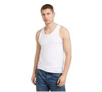 G-star Base Sleeveless T-shirt 2 Units Blanc L Homme