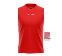Débardeur Givova One Rouge 4XL