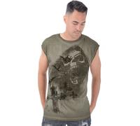 Débardeur Gothic de Alchemy England - Scream - Haut Homme - S à L - pour Homme - vert L