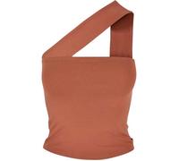 Débardeur grandes tailles - Urban Classics - Rouge - Ajustée - Femme - Coton/Élasthanne