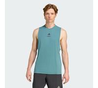 Adidas Les Mills Graphic Sleeveless T-shirt Vert XS Homme