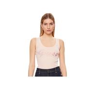 Débardeur Guess Femme strass Rose Coton S