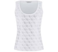 DÃ©bardeur femme Guess 4G Blanc M