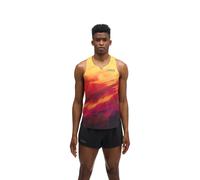 Hoka Race Day Débardeur homme XL Rouge/Jaune