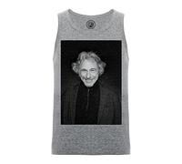 Débardeur Homme 100% Coton Gris Pierre Richard Noir & Blanc Acteur Cinema Francais