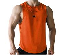 Debardeur Homme Blanc - Débardeur Homme Été Gilet d'entraînement de basket-ball de remise forme sport d'été pour hommes sans manches matériau séchage rapide exercice de course pied chemise de Fitness