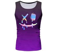 Débardeur Homme Compression, Debardeur Homme Sport, Débardeur Décontracté Sport Fitness Design Palmier Confortable Toute Saison Été