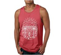 Débardeur Homme Coton Sport Debardeur Running T Shirt sans Manches Gilet Marcel Lot Tank Top sous Vêtements Mode Maillots De Corps Tricot Peau Débardeurs Power Shape Vest Manche Maillot Compression