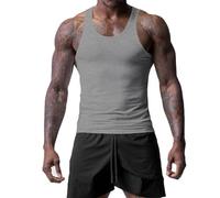 Debardeur Homme, Debardeur Homme Coton Tee Shirt Sport Homme Debardeur Homme Musculation Marcel Homme Coton Maillot De Foot Homme Débardeur Homme Coton Debardeur Homme 4XL (A03,3XL)