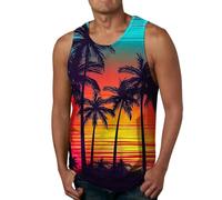 Debardeur Homme Débardeur Homme Tshirt Noir Sport Vetement 4XL Grande Taille Large Bretelles Fines T Shirt sans Manche Gainant Lot Ete Tee Manches Droite Coton Cotelé Gilet Été 3XL Echancré