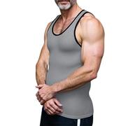 Debardeur Homme Débardeurs Homme Debardeurs Basket Débardeur Dos Nageur Coton T Shirt sans Manche Large Blanc Grande Taille Gainant Sport Tshirt Gilet Graphic Tee Manches Noir 3XL Maillot 4XL Lot