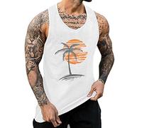 Debardeur Homme Eté Fitness Sport Maillot De Corps Musculation Coton Marcel Gilet Amincissant 3XL sous Vetement Compression Undershirt Running Uni Débardeurs