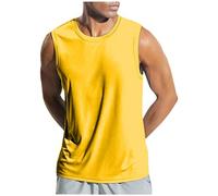 Debardeur Homme Respirant Amincissant Coton Marcel Eté Sport Débardeur Gilet Fitness sous Vetement Uni Undershirt Imprimé Blanc Débardeurs 2024