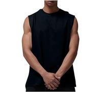 Debardeur Homme Sport Basic Tee Shirt sans Manche Débardeur Running Ete Gym Tshirt Musculation Tank Top Grande Taille Vetement Hommes Respirant T-Shirt Décontracté Streetwear Tanktops Pas Cher