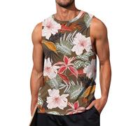 Debardeur Homme, Sport T-Shirt Sport Homme Debardeur Homme Musculation Marcel Homme Coton Maillot De Foot Homme Débardeur Homme Coton Marcel Blanc Homme Débardeur Running (A16,L)