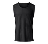 Debardeur Homme Sport, Tee Shirt Sans Manche Homme Respirant Amincissant Coton Eté Sport Débardeur Gilet Fitness Sous Vetement Uni Undershirt Débardeur Musculation Homme Léger Respirant Gilets