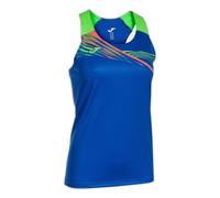Joma Débardeur Femme Elite X T-Shirt, Royal/Vert Fluorescent