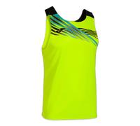 Joma T-Shirt sans Manches Elite x Jaune Fluor Noir