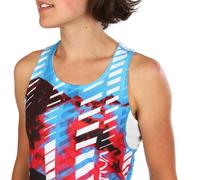 Débardeur La Sportiva Sky Tank W (Malibu Blue/Hibiscus) femme XS