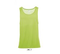 Débardeur Léger Emmanchures Profondes Unisexe - 01223- Vert Fluo