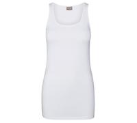 Débardeur long femme blanc Vero Moda My Soft Long - Coupe loose - 95% coton biologique M
